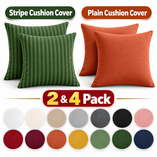 Colorful plain dyed cushion - colorful,