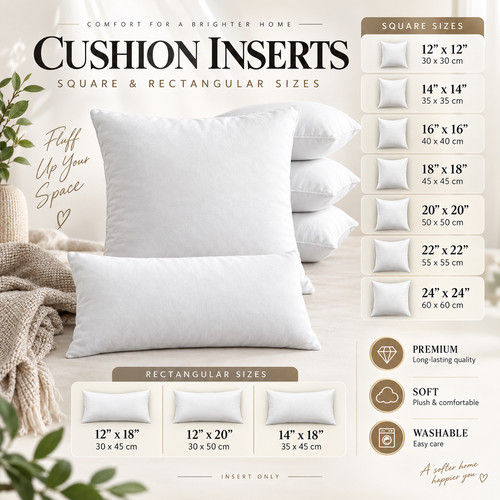 Hollowfibre cushion pads inner - cushion,
