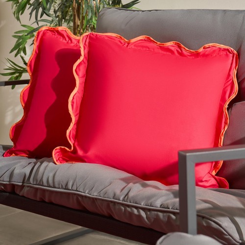 Ohs scalloped garden cushion - garden,