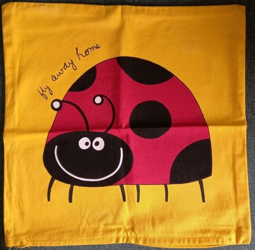 Ladybird cushion cover bug - ladybird,