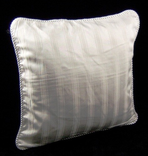 White striped 24 - white, square