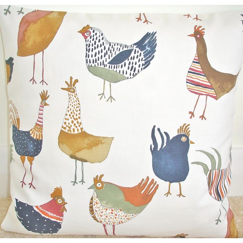 Cushion cover farmyard - 18",