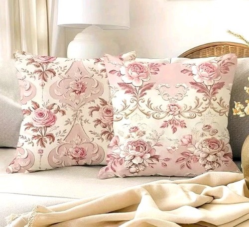 Set printed pink - printed, cream