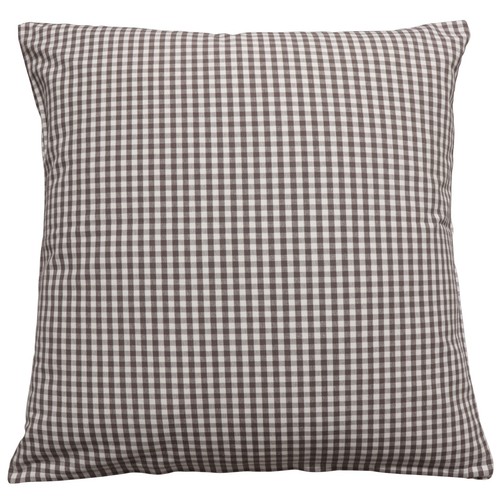 Micro gingham check brown - gingham,
