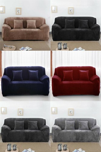 Sofa covers plush velvet - plush,