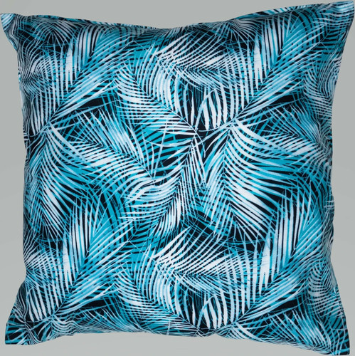 Set teal palm printed - set,